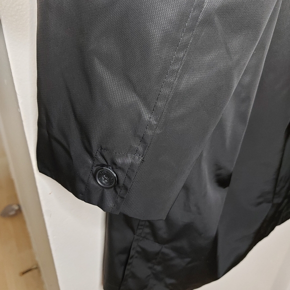 Calvin Klein Men's Long Black Jacket - Picture 7 of 11